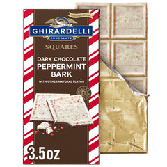 Dark Peppermint Bark Bar (Case of 16)