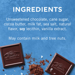 Intense Dark Sea Salt 60% Cacao Dark Chocolate Bar (Case of 12)