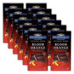 Intense Dark Blood Orange Dark Chocolate Bar (Case of 12)