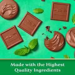 Milk Chocolate Mint Cookie SQUARES Case Pack (540 ct)