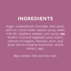 Dark Chocolate Raspberry SQUARES Case Pack (430 ct)