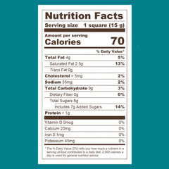 Milk Chocolate Sea Salt Caramel SQUARES Case Pack (430 ct)