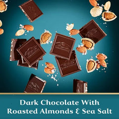 Intense Dark Sea Salt Almond Dark Chocolate Squares Case Pack (540 ct)