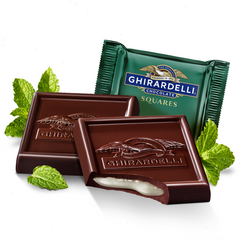 Dark Chocolate Mint SQUARES Case Pack (430 ct)