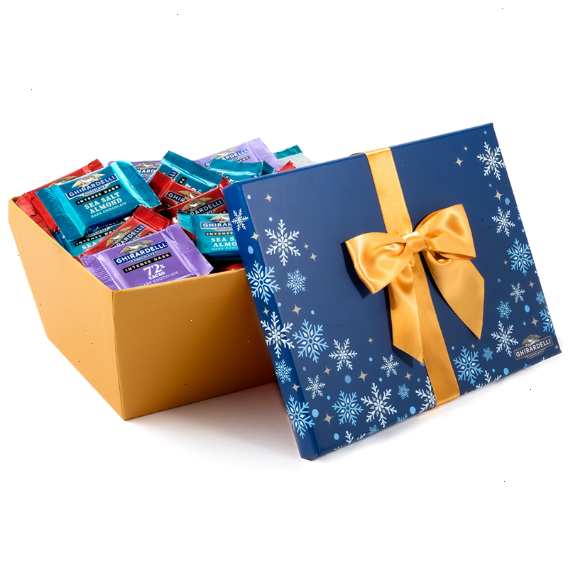Dark Chocolate Lovers Gift Box 75 SQUARES