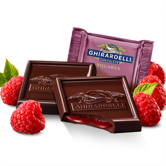 Dark Chocolate Raspberry SQUARES Case Pack (430 ct)